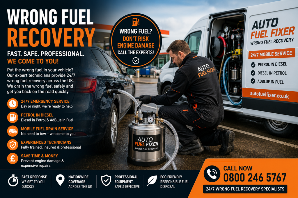 Wrong Fuel Recovery
